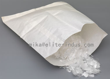 Anti - Crack PP Resin Concrete Reinforcement Fiber For Building / Engineering