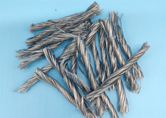 Copolymer Polypropylene Structural Fiber For Reinforcing Sprayed Concrete Linings